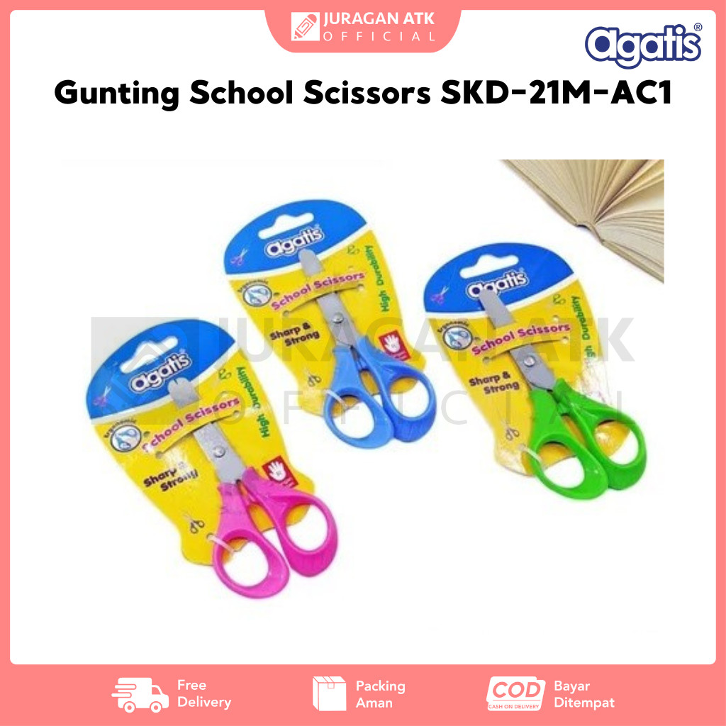 

Gunting School Scissors Agatis SKD-21M-AC1
