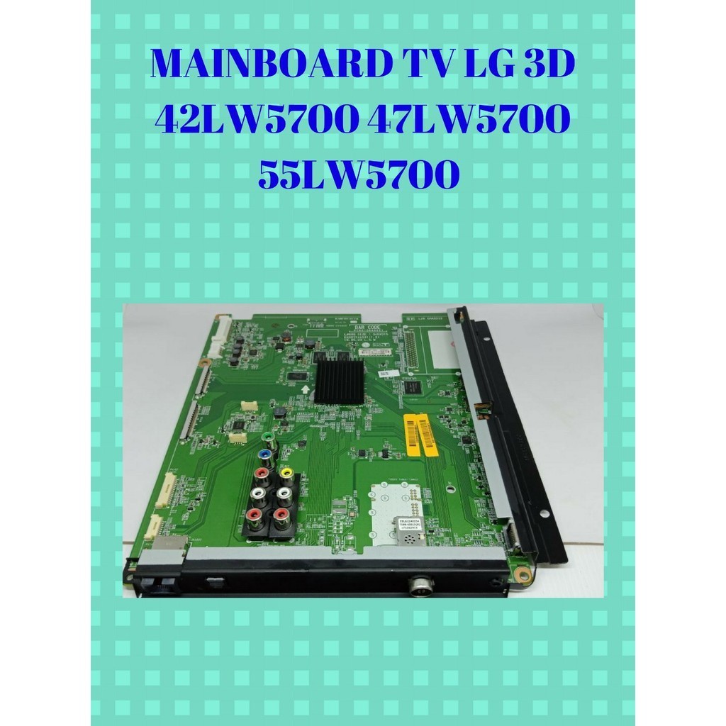 MAINBOARD TV LG SMART 3D LIMITED EDITION SERIAL 42LW5700 / 47LW5700 / 55LW5700