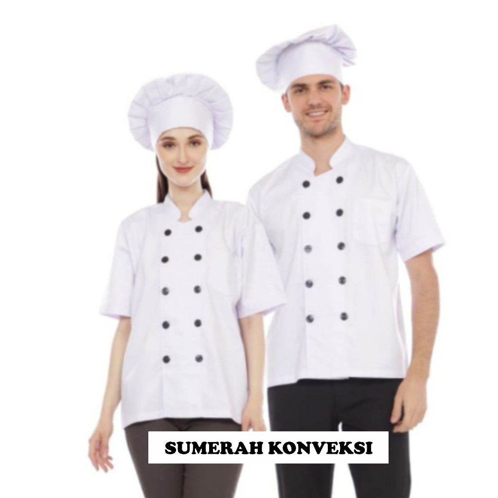 Baju Koki / Baju Masak / Baju Chef / Chef Cloth