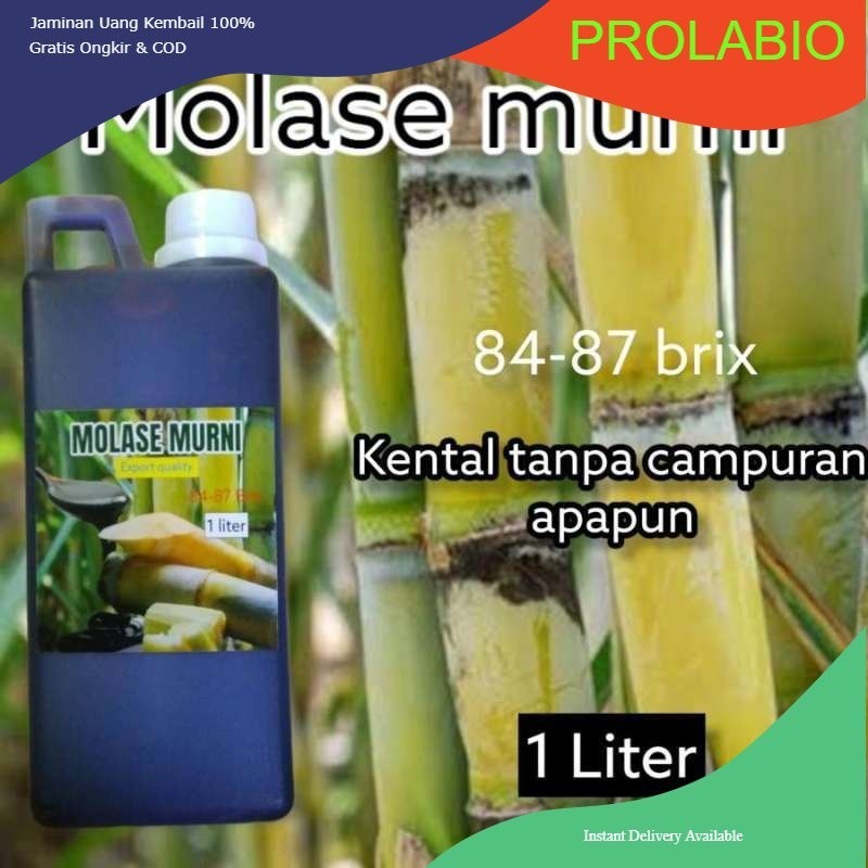 molase murni tetes tebu 1 liter