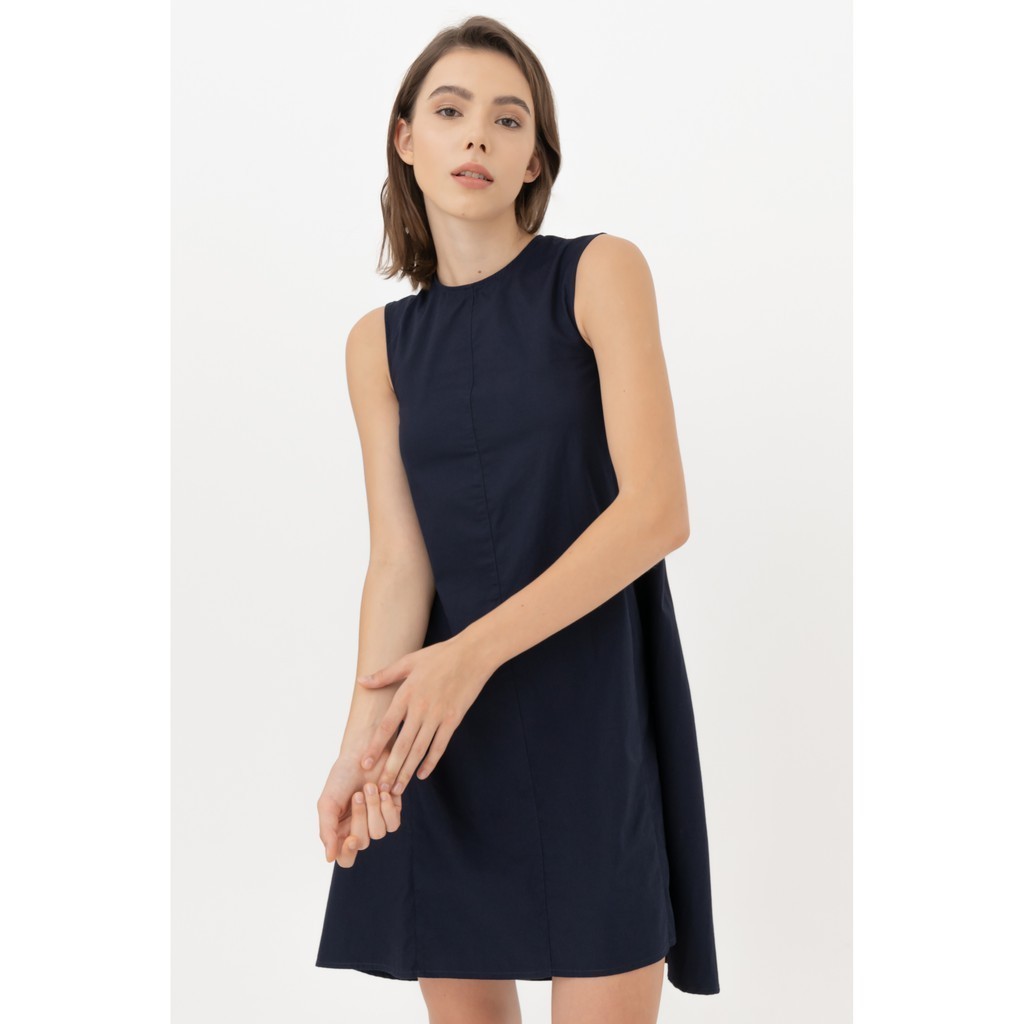 Ordinair Sleeveless Dress Wanita Valencia Dark Navy 7100535DI