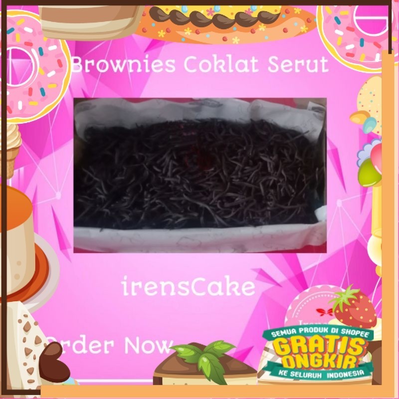 

brownies coklat serut/ King J Snack