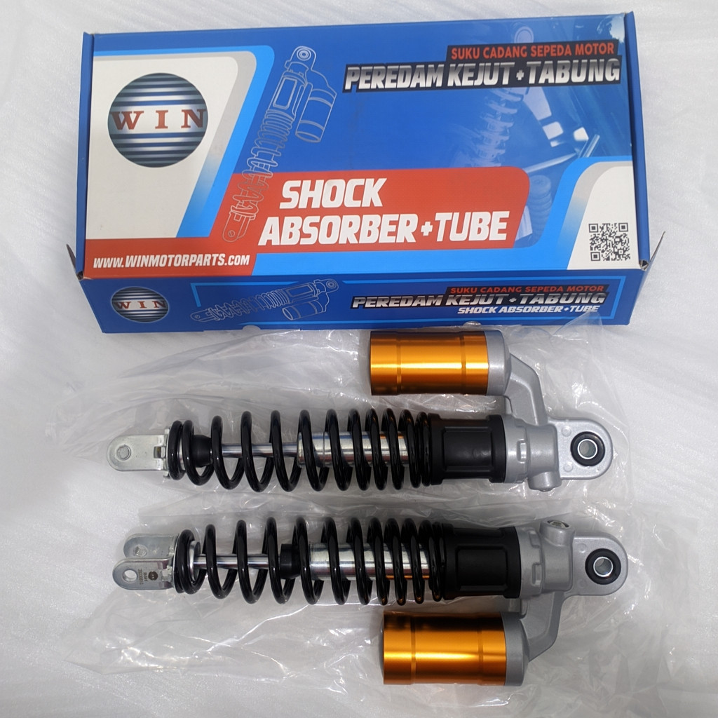 Shockbreaker New NMAX B6H 155 2019 2020 2021 Gold Tube (1 pasang) | shock absorber warna emas WIN | 