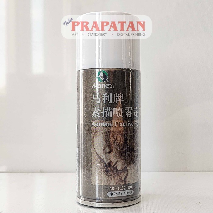

Maries Fixative Aerosol 180ml C32180 | Varnish Sketch Pencil -YY41