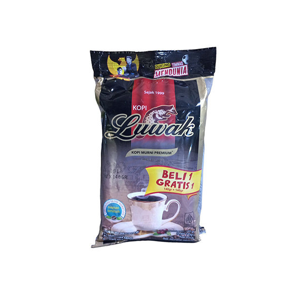 

LUWAK KOPI MURNI 130G + 130G