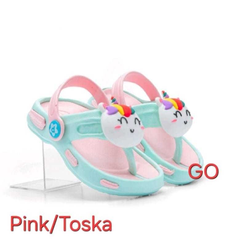 gos PORTO 602T-2 & PORTO 602K Sandal Jepit Anak Sendal Porto Anak Perempuan Laki-Laki Karakter Lucu 