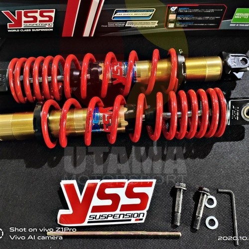 SHOCKBREAKER SHOCK YSS AEROX 155 SHOCK YSS TERMURAH  DTG EVO HYBRID AEROX 155 305MM ORIGINAL