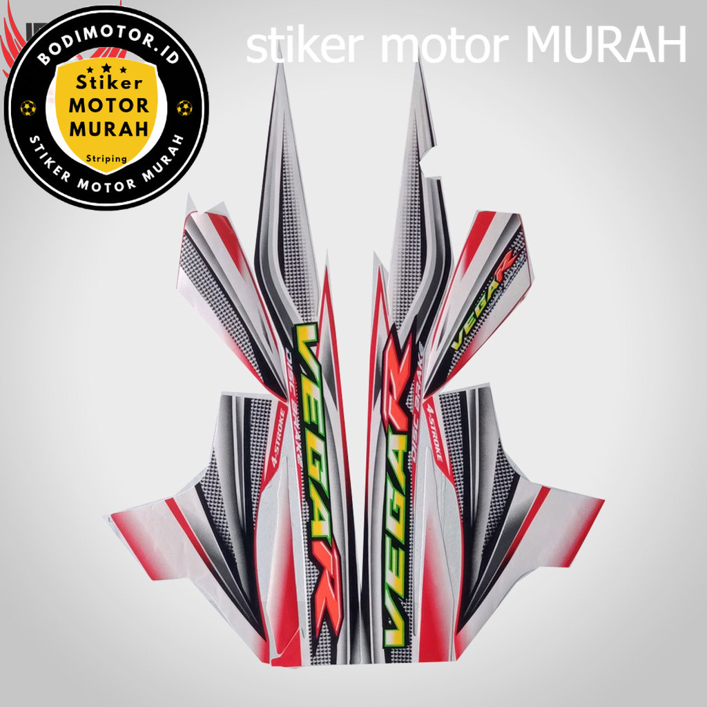 Stiker Striping Yamaha Vega R 2005 - List Stiker Standar Vega R 2005 - Striping Standar Vega R 2005 