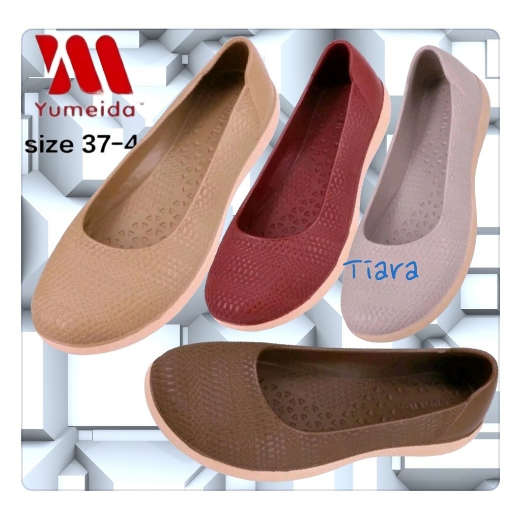 PROMO HARGA PROMO SEPATU WANITA SLIP ON YUMEIDA KARET LD 9098 TRENDY