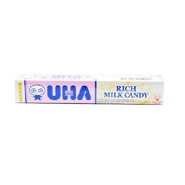 

UHA RICH MILK CANDY 37 GR