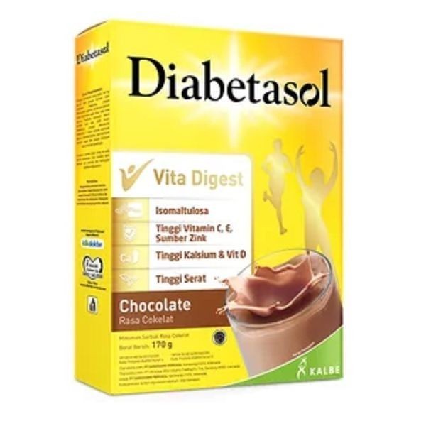 

DIABETASOL ADULT MILK CHO BOX 170 GR / 1