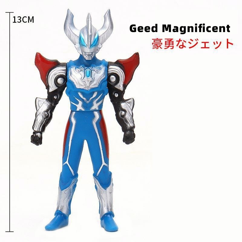GO✅13CM/Besar Ultraman Z Zero Mainan Ultraman Geed Orb Rosso Ultramen Ribut Figure Ultra Series Ultr