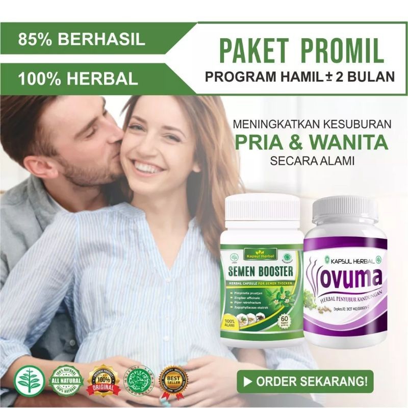PAKET PROMIL PENYUBUR KANDUNGAN LEMAH PENYUBUR SPERMA PRIA LAKI LAKI DAN TAHAN LAMA SUAMI ISTRI AMPU