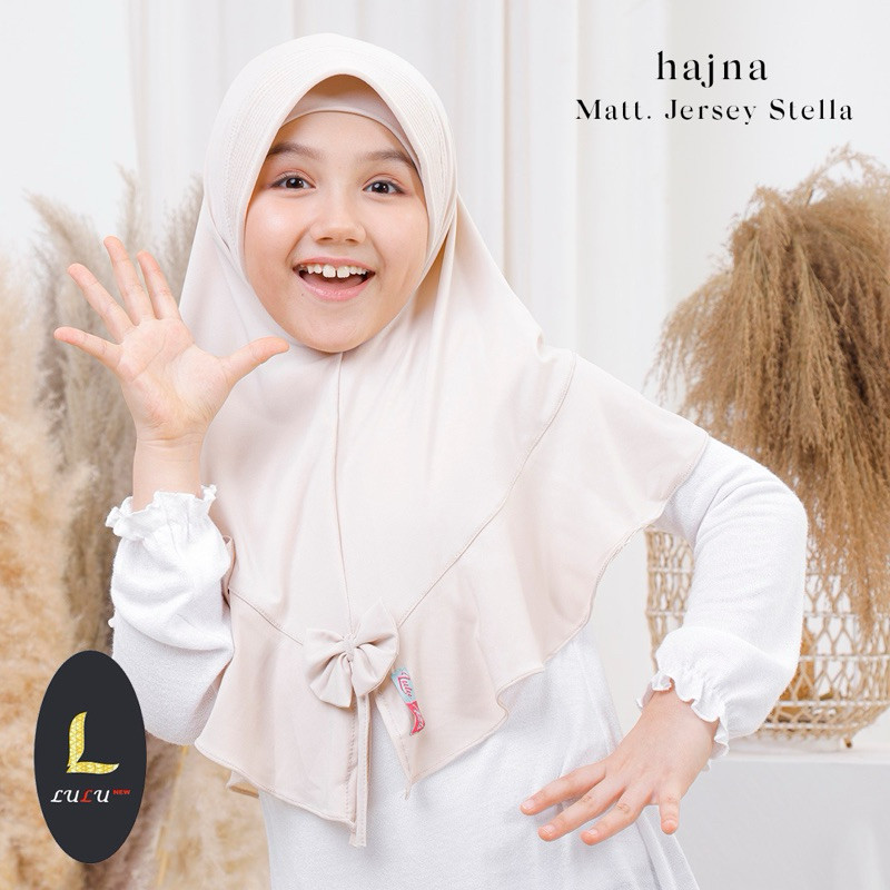 Hijab Anak LULU HAJNA bahan matt jersey