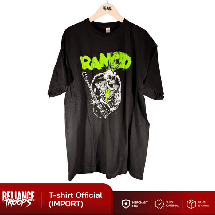 T-shirt Official | Rancid - Skele Guitar