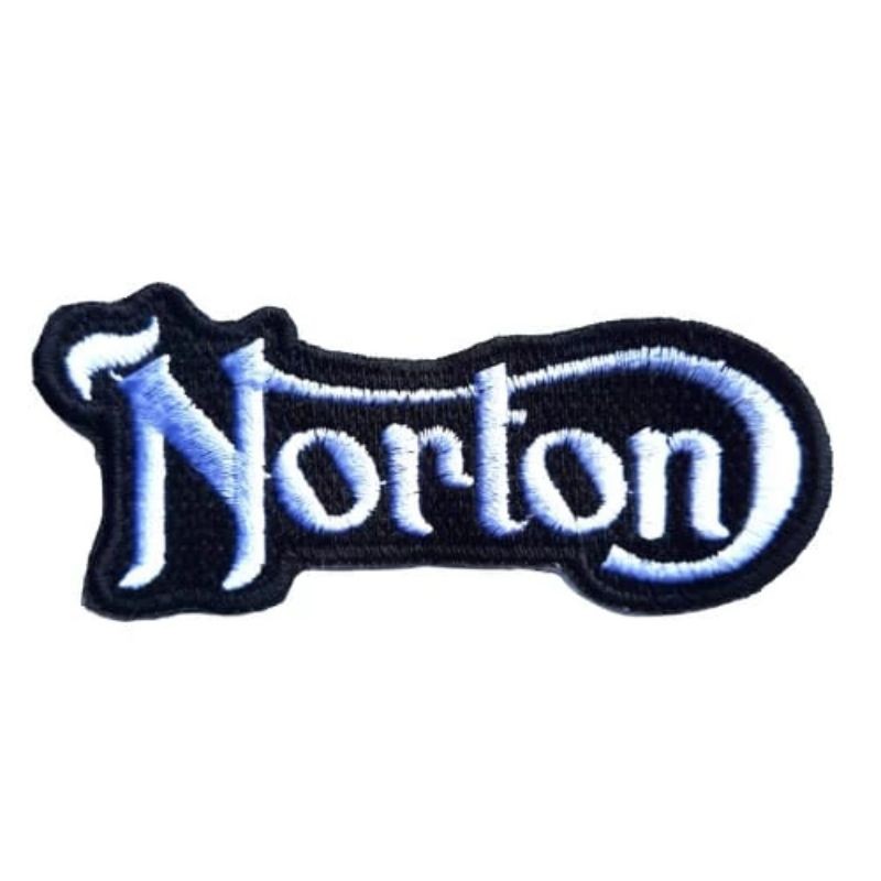 Bordir PATCH BORDIR EMBLEM NORTON BSA motor chopper cafe racer