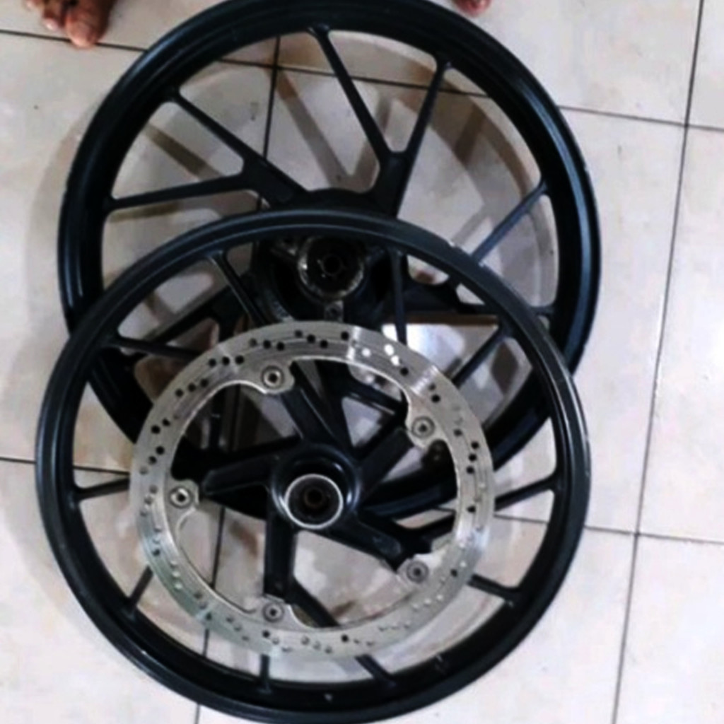 Velg Roda Resing Racing Satria Fu 150 Karbu ORIGINAL Depan Belakang Lepasan Motor