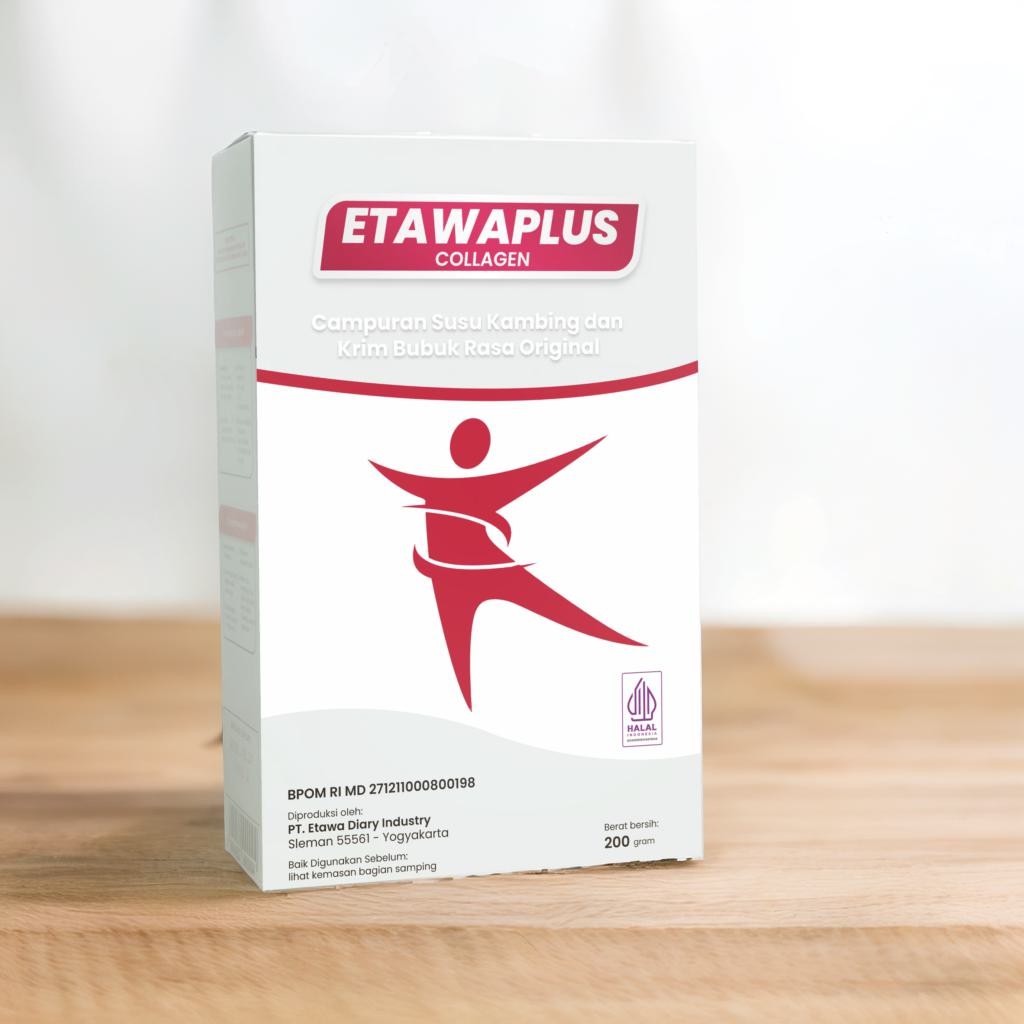 

ETAWAPLUS COLLAGEN - Susu Bubuk Kambing Etawa dan Collagen Alami Atasi Masalah Pernafasan dan Nyeri Sendi