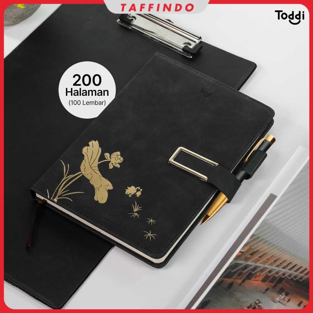 

Toddi Buku Jurnal Leather Notebook Diary A5 80GSM 200 Halaman - TD663