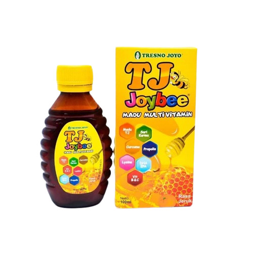 

TJ Joybee Madu Multivitamin rasa jeruk 100 ML /Daya Tahan Tubuh - Pharma Mart