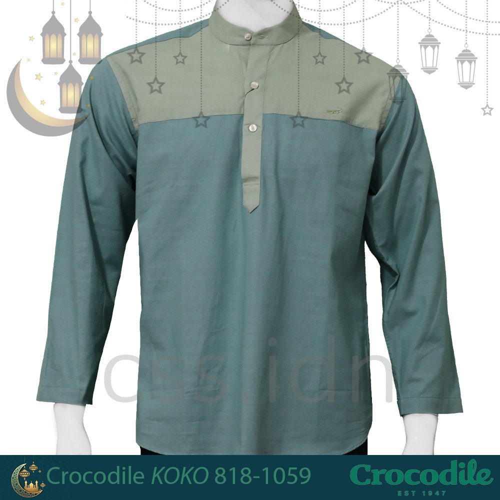 Kemeja KOKO Pria Lengan Panjang Crocodile 818-1059