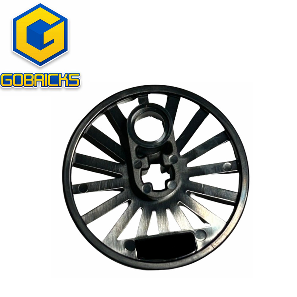 

Gobricks GDS-M289 TECHNICAL Train Wheel RC(Blind Driver) compatible with lego 85489a children's DIY Educational Building Blocks