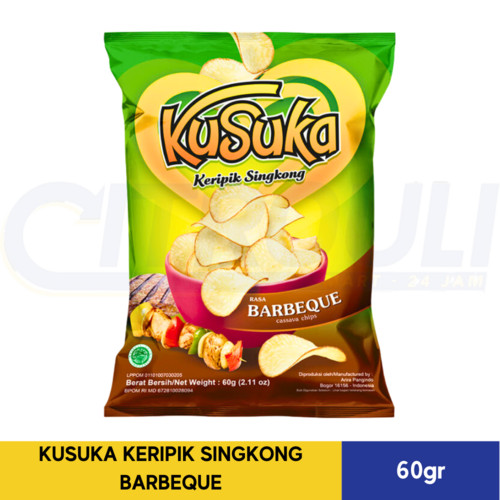 

KUSUKA KERIPIK SINGKONG BARBEQUE 60gr