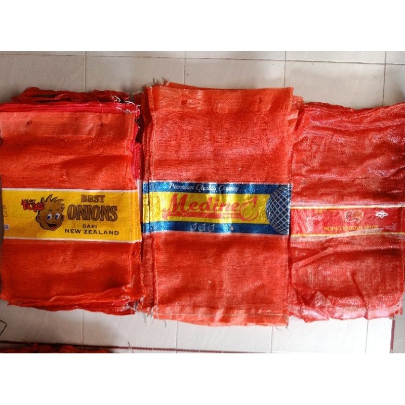 Karung Bekas Bawang Bombay 20KG Kondisi Bagus