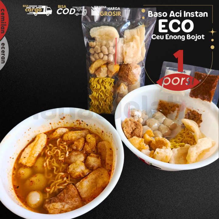 

Baso Aci Instan ECO EKONOMIS Ceu Enong Asli Bojot Viral