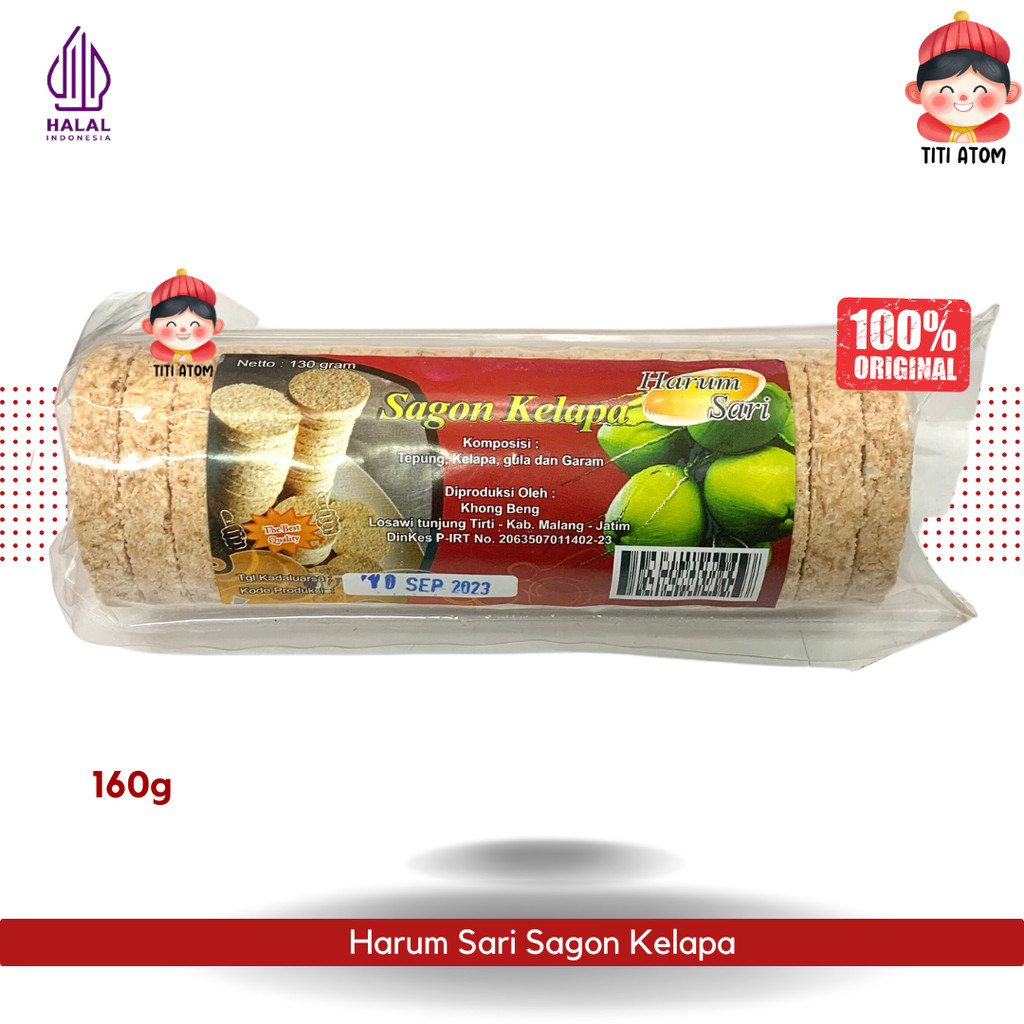 

Harum Sari Sagon Kelapa Kue Kering Jadul 130g