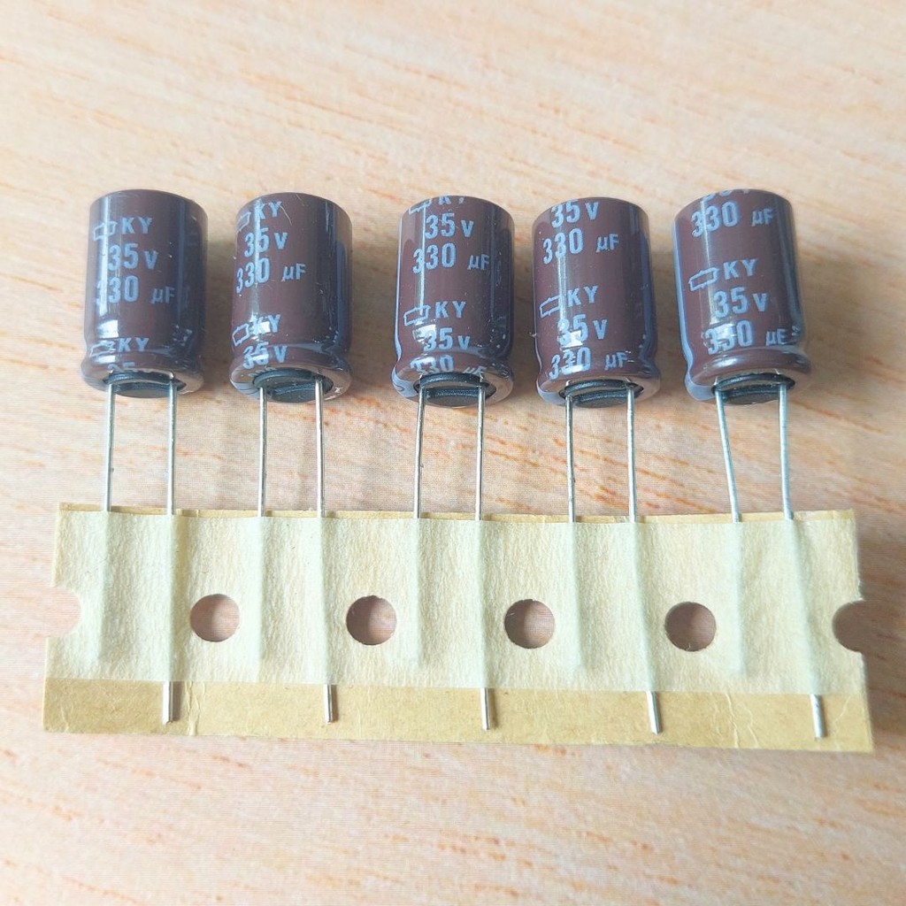 Elco 330uF 35V Low ESR - Untuk Projek Elektronik & Audio System