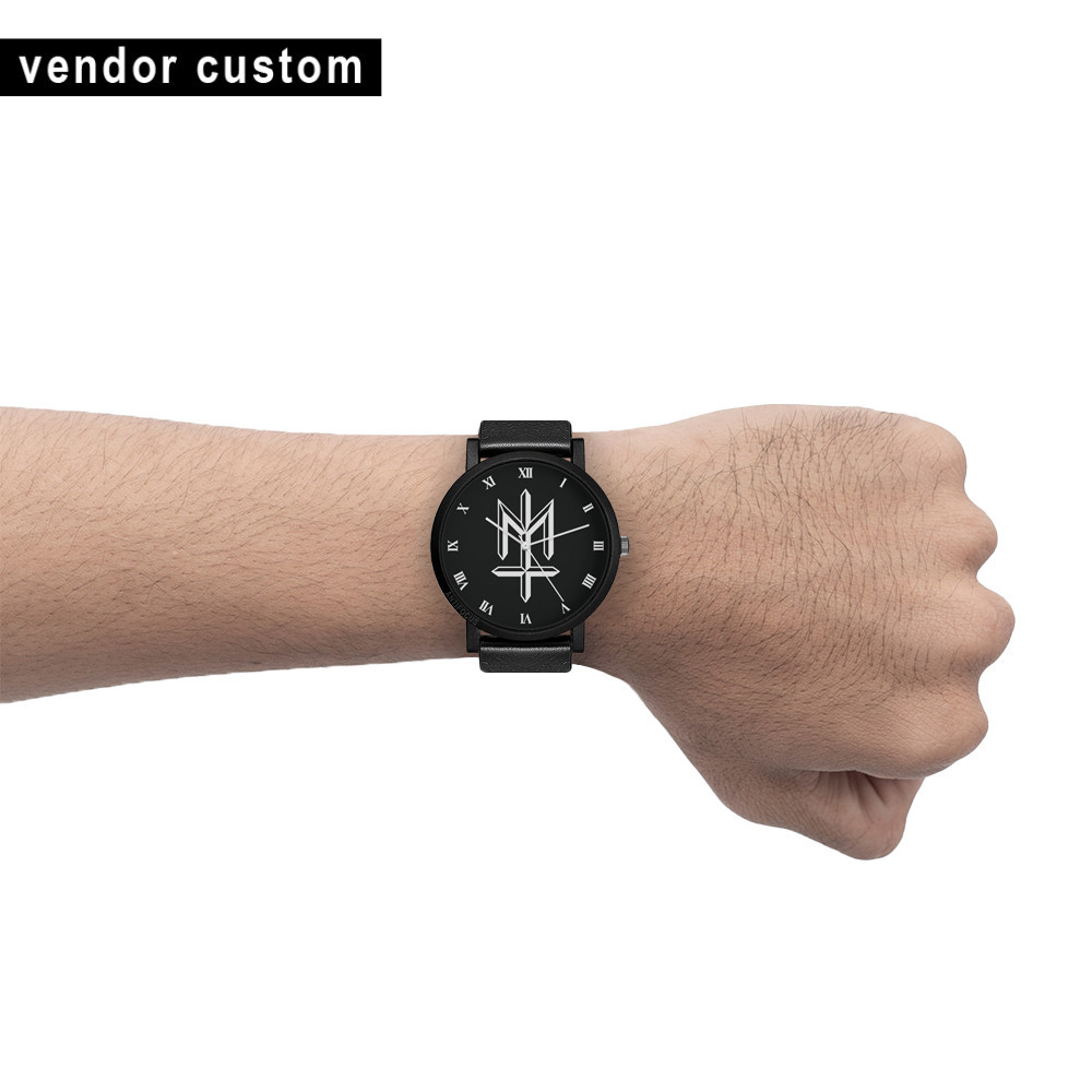 Jam Tangan Maternal Disaster | Box Stainless Tali Kulit PU Sintetis Gelang Kalep Handmade Tahan Air 