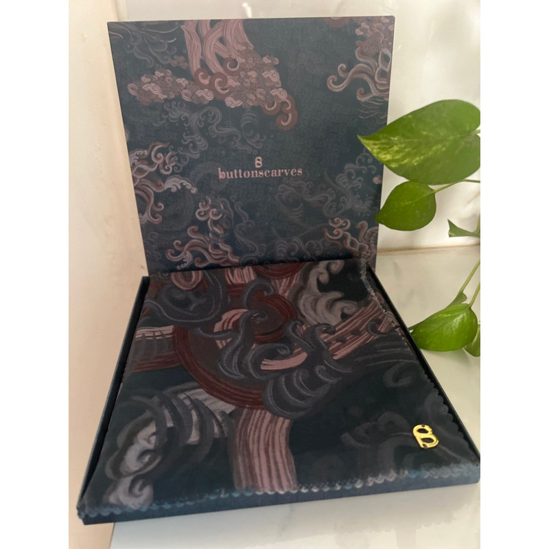 Buttonscarves The Wave XL - Midnight - Preloved