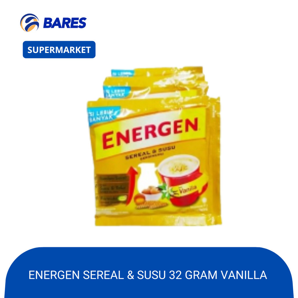 

Energen Sereal Vanilla Pouch /10 Sachet 32 Gram