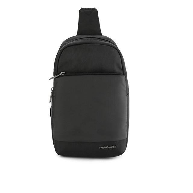 Hush Puppies Tas Pria Louis Chest Bag Black