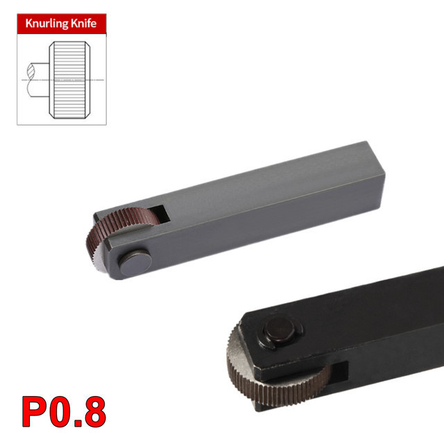 Knurling 0.8 mm Roda Mata Kartel 0.8mm Lurus Pembuat Besi Tidak Licin