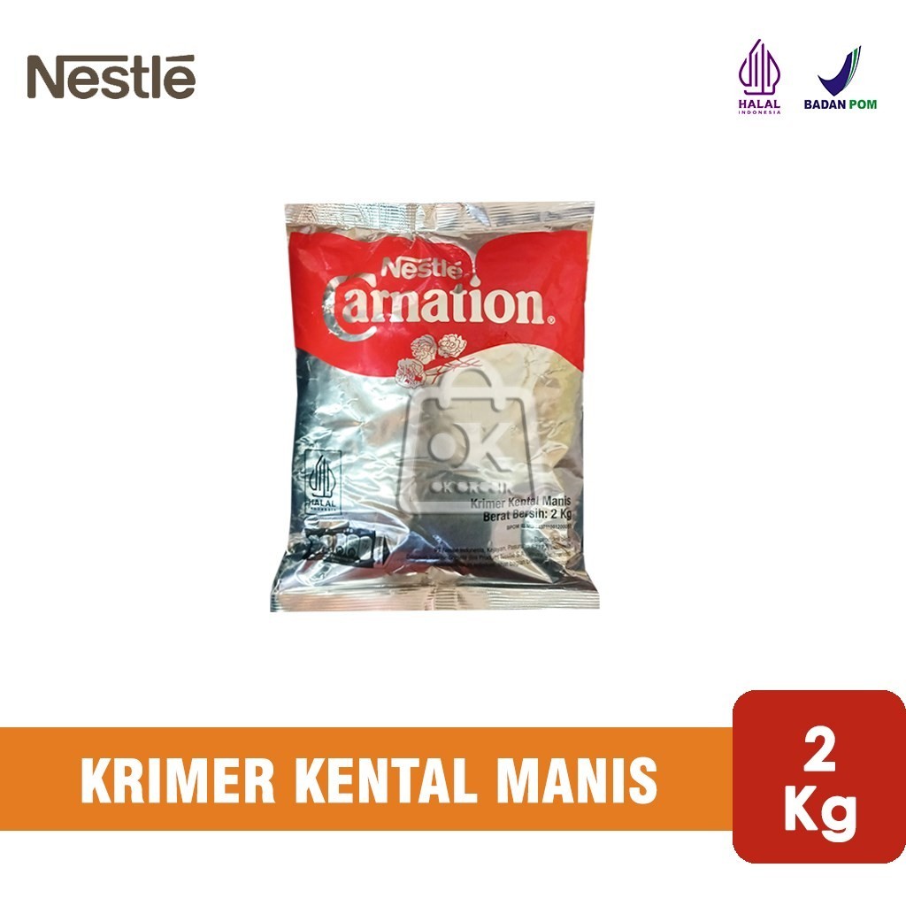 

Krimer Kental Manis Carnation / Susu Krimer (Pouch 2 Kg)