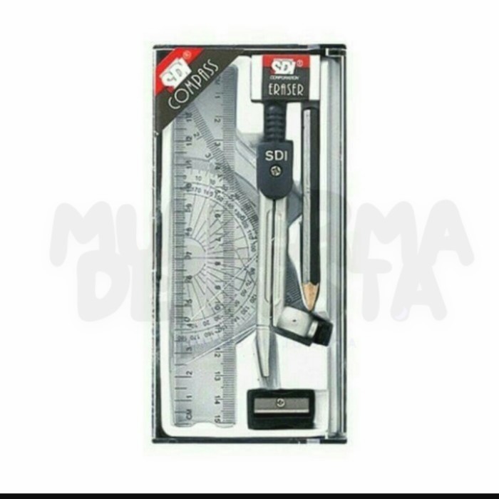 

jangka/compas penggaris set SDI