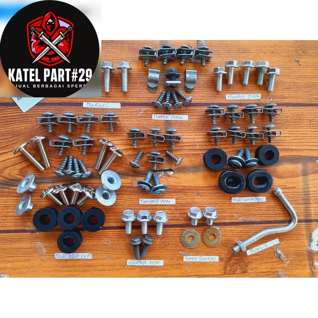 Baut Yamaha Vega R Full Set / Baud Yamaha Vega R New Full Body / COD Baut Vega R New FullSet FullBod