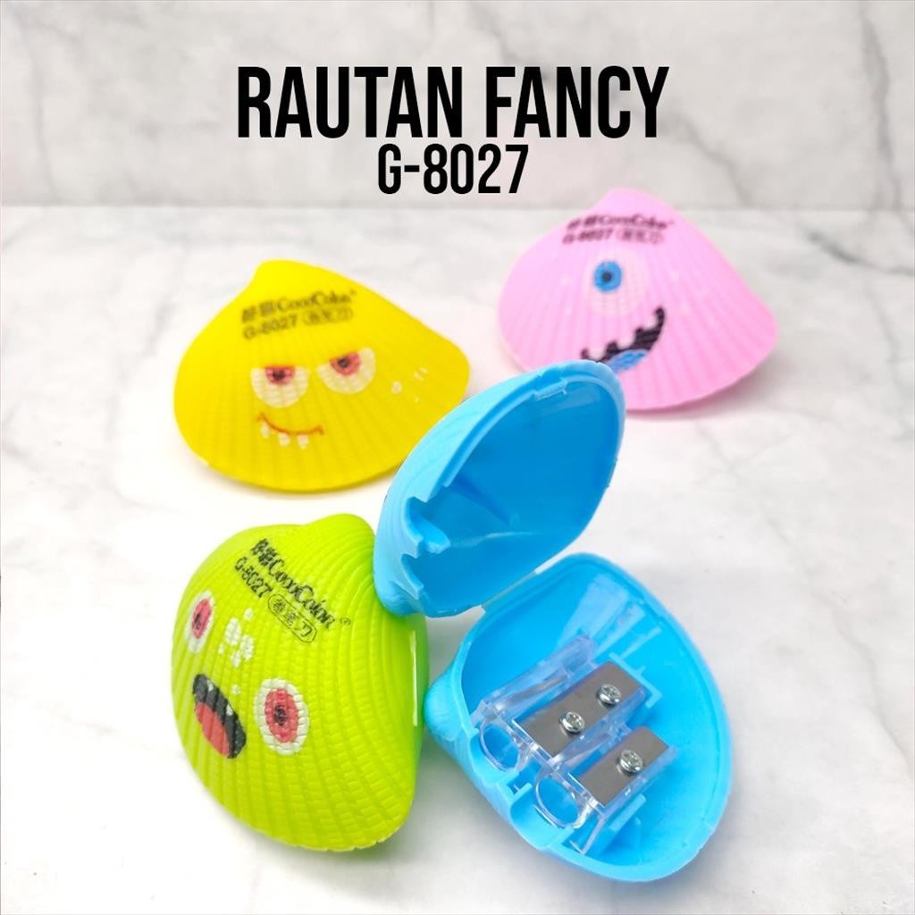 

[MaxMart] Rautan / rautan model kerang / rautan fancy / rautan 2 lubang / Rautan G8027