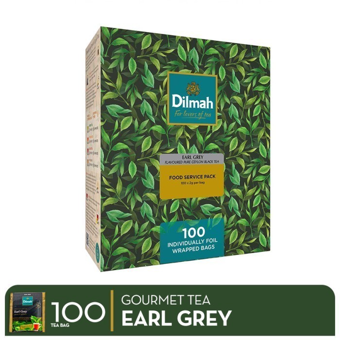 

Dilmah Gourmet Tea Earl Grey 100s - Teh Celup