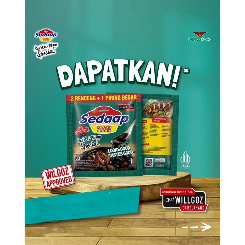 

WINGSFOOD SEDAAP KECAP MANIS SPECIAL ISI 12SCH