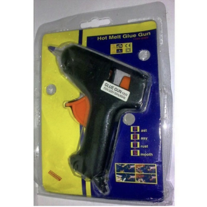 

KENZ HOT MELT GLUE GUN 10 WATT LEM TEMBAK PISTOL MINI 10W 20W ALAT LEM STICK KERAJINAN TANGAN PITA KAIN SERBAGUNA