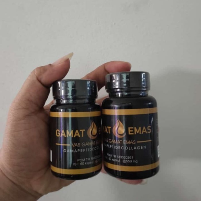 Gamat Emas - Vas Gamat Emas Asli Collagen Ampuh Terbukti