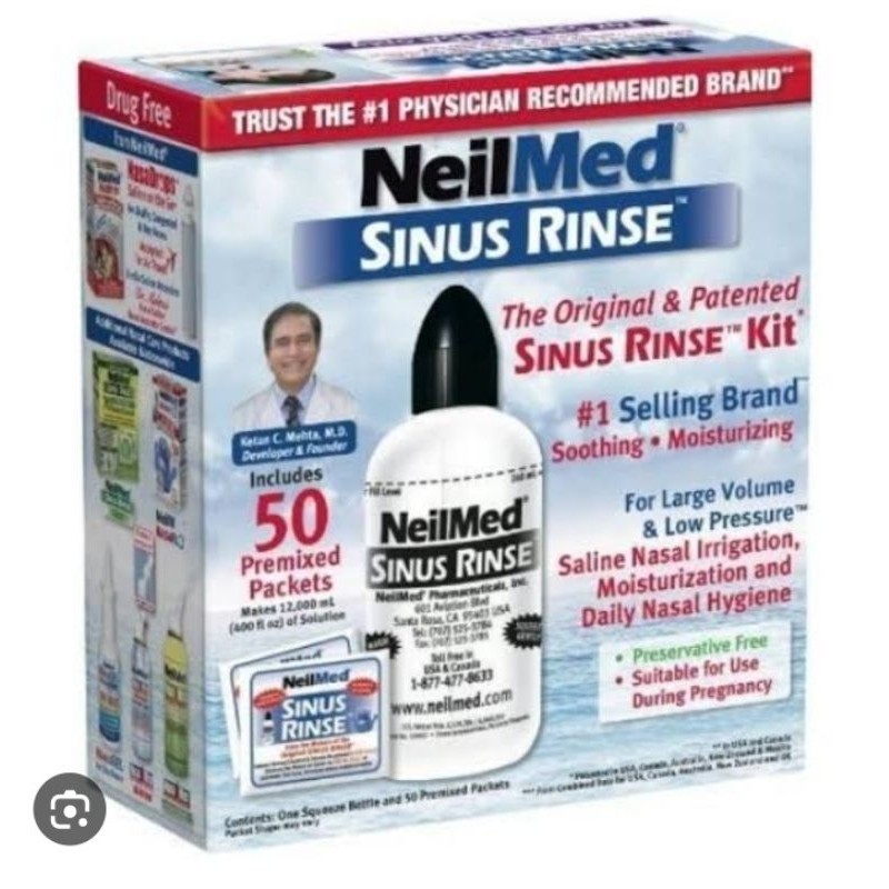Neilmed Sinus Rinse cuci hidung Sinusitis Harga Eceran // Neilmed buat sinus
