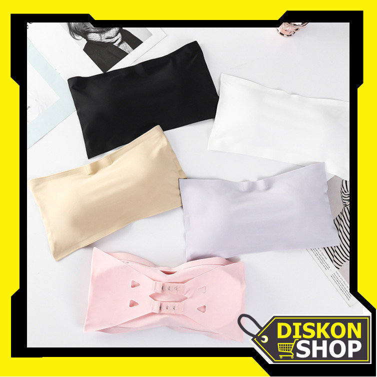 Diskon Shop - F6170 Strapless Bandeau Bra / Bra Kemben Strapless / Kemben Pakaian Dalam Wanita / Bra