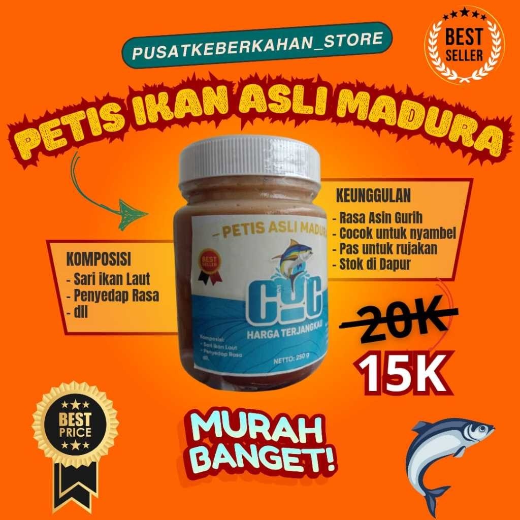 

PETIS ASLI MADURA| PETIS IKAN TUNA| NETTO 250G