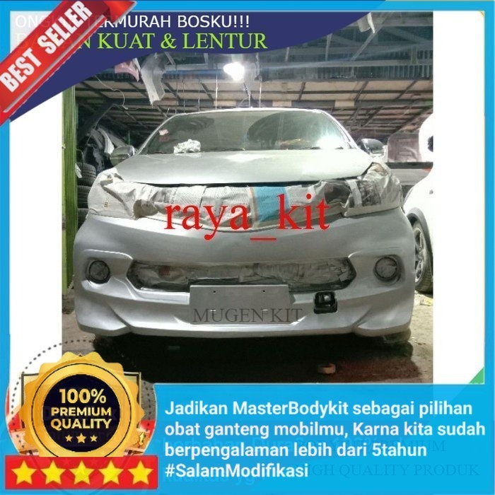 Aksesoris Mobil HIGH QUALITY DIOBRAL BODYKIT Avanza depan saja s3 fiber duraflek Termurah Original