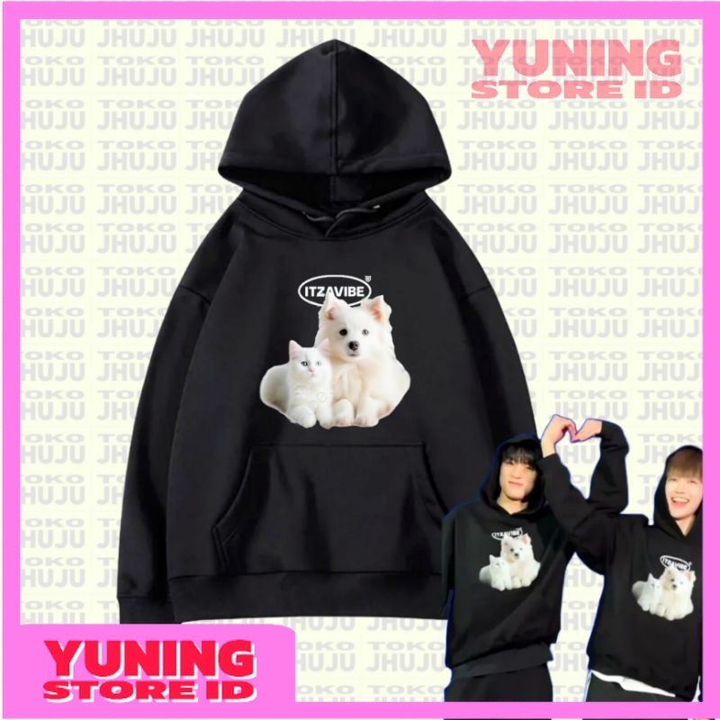 YS Hoodie Jumper korean Jeno Jaemin Nct Sablon Itsvibe dog n cat