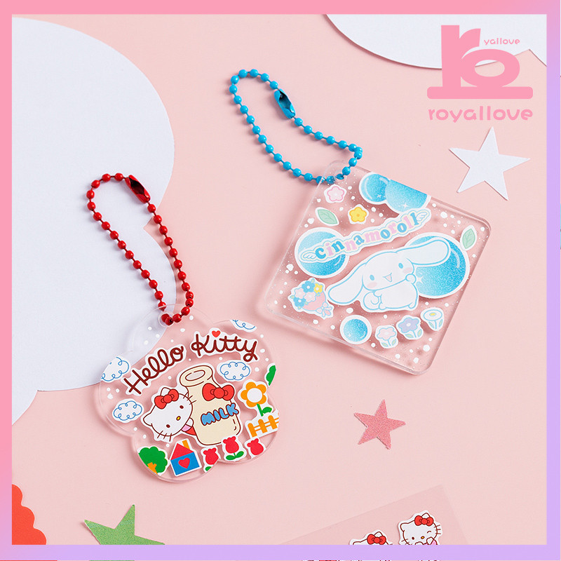 

COD Stiker Sanrio Lucu Meme Melody Kuromi Lucu Kartun Stiker Dekoratif Sticker Lucu BS